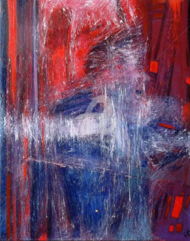 Peinture intitulée "Dissension" par Régina Klin, Œuvre d'art originale, Acrylique