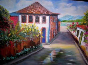 Painting titled "CASARIOS 34" by Regina Schwingel, Original Artwork