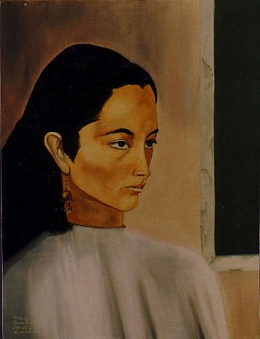 Painting titled "Claudia" by Reginald Gray, Original Artwork