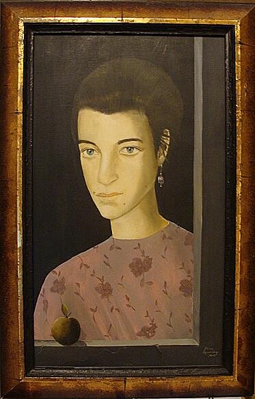 Pittura intitolato "Portrait of Doina" da Reginald Gray, Opera d'arte originale