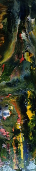 Peinture intitulée "Amazonie" par Régine Ledanois, Œuvre d'art originale, Acrylique