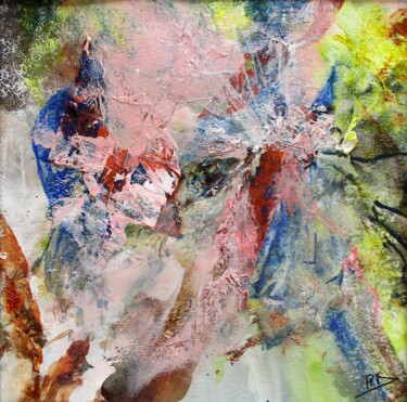 Malerei mit dem Titel "Ballet des fées" von Navema, Original-Kunstwerk, Acryl