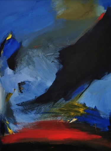 Malerei mit dem Titel "Plénitude" von Regis Bertry, Original-Kunstwerk, Acryl