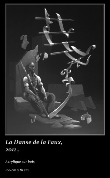 Pintura titulada "" La danse de la fa…" por Régis Bezannier, Obra de arte original, Acrílico
