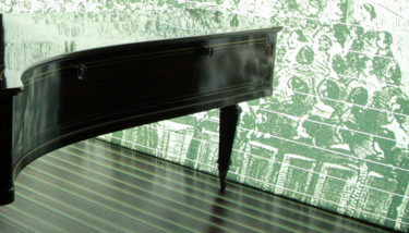 摄影 标题为“Piano lumière” 由Régis Creignou, 原创艺术品