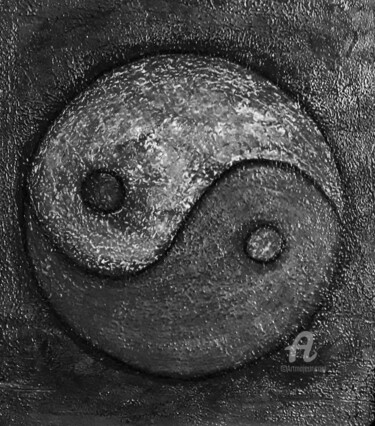 Photographie intitulée "Yin Yang / B&W N°11" par Regis Le Scraigne, Œuvre d'art originale