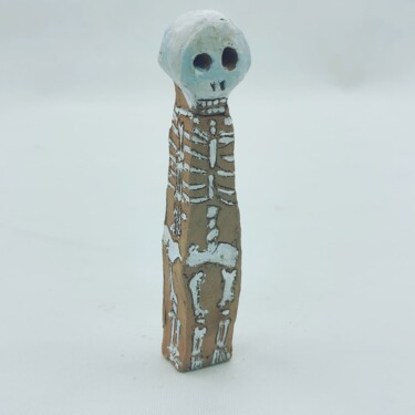 Sculpture intitulée "squelette" par Régis Duprat, Œuvre d'art originale, Argile