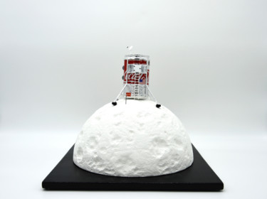 Скульптура под названием "Sugar Moon" - Régis Gomez., Подлинное произведение искусства, Гипс
