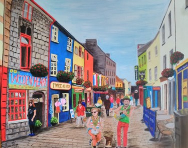 Painting titled "16galway.jpg" by Anne Regny, Original Artwork, Acrylic