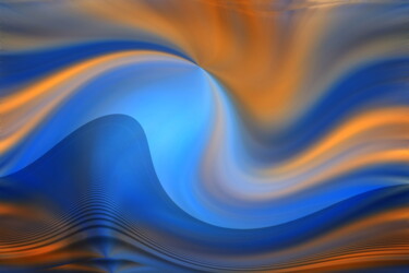 Photography titled "The waves of life" by Reidulv Lyngstad, Original Artwork, Manipulated Photography