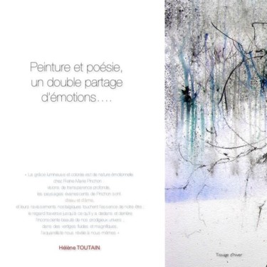 Painting titled "COUVERTURE 4" by Reine-Marie Pinchon, Original Artwork