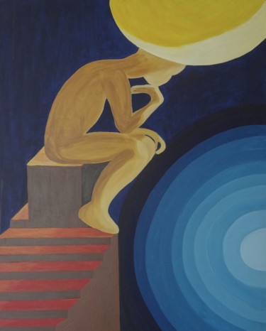 Peinture intitulée "Sommital" par Reine-Claude Schaefer, Œuvre d'art originale, Huile