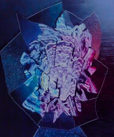 Peinture intitulée "BLUME" par Reiner Makarowski, Œuvre d'art originale, Huile