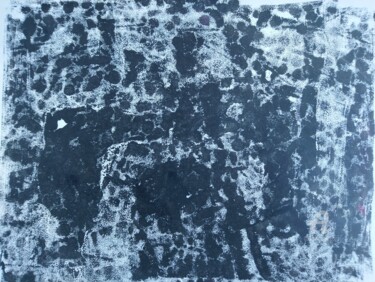 Картина под названием "Dreams in the darkn…" - Reiner Poser, Подлинное произведение искусства, Монотип