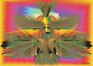 Digitale Kunst getiteld "21425082018 — JOÃO…" door Reinhard Heydrich Allan De Souza Santos, Origineel Kunstwerk, Digitaal Sc…