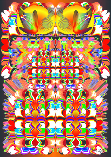 Digitale Kunst mit dem Titel "54414122018 — DAREL…" von Reinhard Heydrich Allan De Souza Santos, Original-Kunstwerk, Digital…