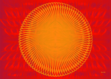 Digital Arts titled "MONOCROMÁTICA SOLAR…" by Reinhard Heydrich Allan De Souza Santos, Original Artwork, Digital Painting