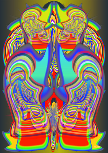 Digital Arts titled "IGARASSU REVERENCIA…" by Reinhard Heydrich Allan De Souza Santos, Original Artwork, Digital Painting