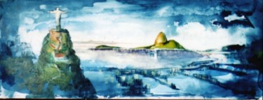 Pintura intitulada "Rio de Janeiro" por Reinis, Obras de arte originais