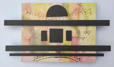 Immer so weiter Collages intitulée "Immer so weiter" par Reiner Poser, Œuvre d'art originale, Collages