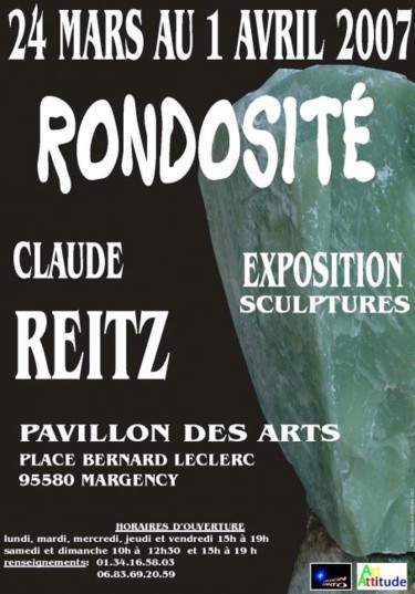 Arts numériques intitulée "affiche rondosité" par Claude Reitz, Œuvre d'art originale