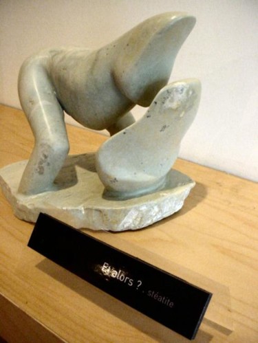 Sculpture intitulée "et alors?" par Claude Reitz, Œuvre d'art originale