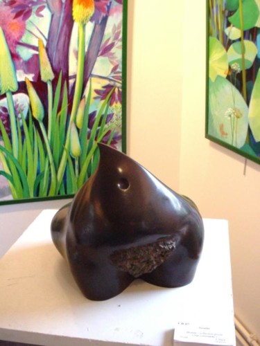 Sculpture intitulée "goutte" par Claude Reitz, Œuvre d'art originale