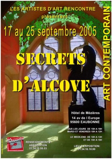 Digital Arts titled "affiche secret d'al…" by Claude Reitz, Original Artwork