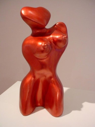 Sculpture intitulée "corps a coeur" par Claude Reitz, Œuvre d'art originale