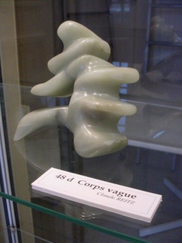 Sculpture titled "corps vague" by Claude Reitz, Original Artwork