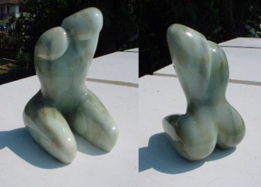 Sculpture titled "attente" by Claude Reitz, Original Artwork