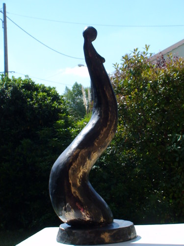 Sculpture intitulée "liane 1" par Claude Reitz, Œuvre d'art originale
