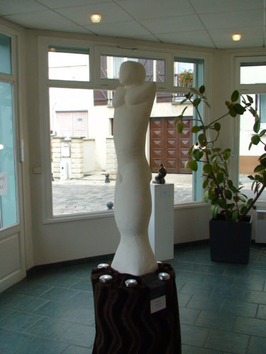 Скульптура под названием "Humanité" - Claude Reitz, Подлинное произведение искусства, Другой