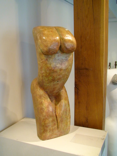Sculpture intitulée "Courbette" par Claude Reitz, Œuvre d'art originale