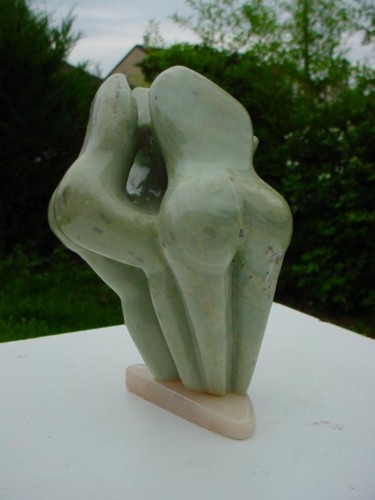 Sculpture intitulée "messes basses" par Claude Reitz, Œuvre d'art originale