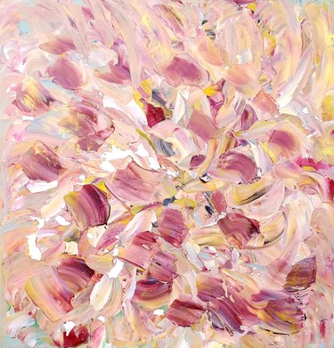 Картина под названием "Pink flover. Its SO…" - Lana Zenkova, Подлинное произведение искусства, Акрил