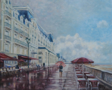 Malerei mit dem Titel "Après l'orage (Cabo…" von Rémi Acquin, Original-Kunstwerk, Öl