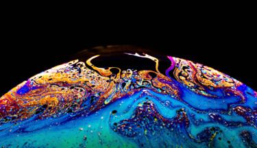 Фотография под названием "Soap bubble 2" - Rémi Baudry, Подлинное произведение искусства, Цифровая фотография