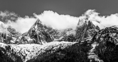 Fotografia intitolato "Chamonix - Mont Bla…" da Rémi Baudry, Opera d'arte originale, Fotografia digitale