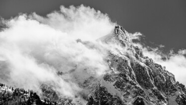Fotografie mit dem Titel "Chamonix - Pic du m…" von Rémi Baudry, Original-Kunstwerk, Digitale Fotografie