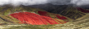 Photographie intitulée "The Red Valley of P…" par Rémi Carbonaro, Œuvre d'art originale, Photographie numérique Monté sur Al…