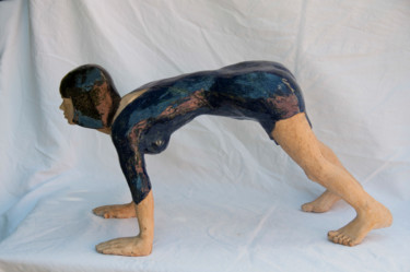 Sculpture titled "Nout" by Rémi Dugué, Original Artwork, Ceramics