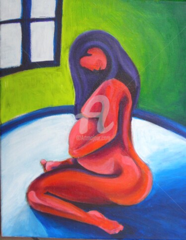 Painting titled "un-reve.jpg" by Remi Granier, Original Artwork