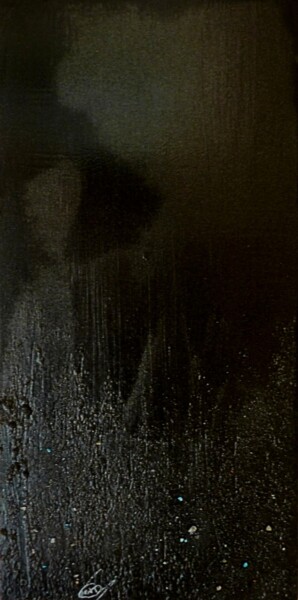 Painting titled "Profondeur abyssale" by Rémi Benard, Original Artwork, Acrylic