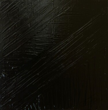 Schilderij getiteld "Noir 2" door Rémi Benard, Origineel Kunstwerk, Acryl