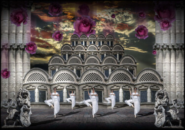 Digital Arts titled "dancin in a castle…" by Rémi, Original Artwork, Digital Photography