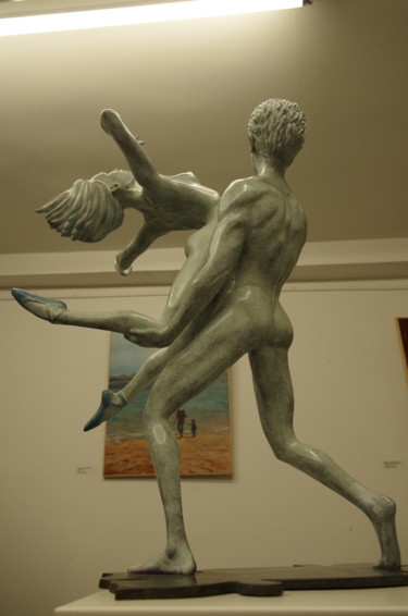 Escultura intitulada "Les OISEAUX" por Coudrain-Sculpteur, Obras de arte originais, Bronze