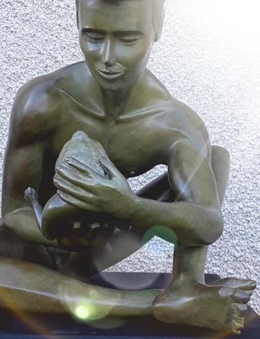 Скульптура под названием "LES MILLIONNAIRES" - Coudrain-Sculpteur, Подлинное произведение искусства, Бронза