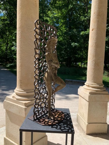 Скульптура под названием "SUNNY" - Coudrain-Sculpteur, Подлинное произведение искусства, Бронза