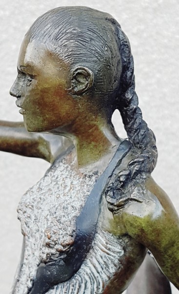 Escultura intitulada ""PUZZLE"" por Coudrain-Sculpteur, Obras de arte originais, Bronze